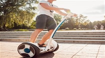 Aizraujošs brauciens ar „Segway“