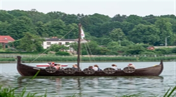Privāts brauciens ar autentisku vikingu kuģi Ikšķilē