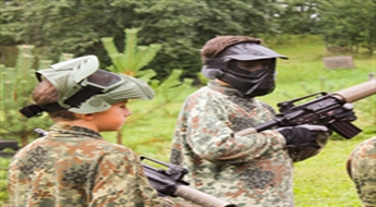 Airsoft spēle atpūtas kompleksā „Starp debesīm un zemi“ Krāslavā