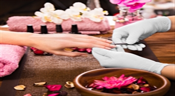 SPA manikīrs ar parafīna aplikāciju