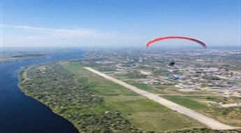 Lidojums ar paraplānu tandēmā kopā ar instruktoru + video