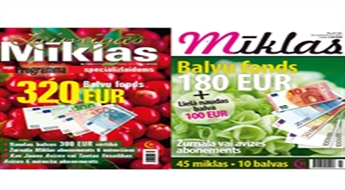 Žurnālu „Mīklas“ un  „Laimīgās Mīklas“ abonements