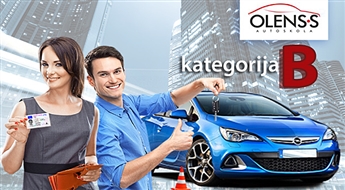 Teorijas apmācība “B” kategorijai “Olens-S” autoskolas filiālēs Rīgā.