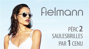 Fielmann kupons saulesbrillēm: saņem 2 par 1 cenu!