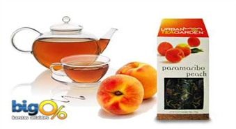 Ароматизированный фруктовый чай Urban Tea Garden “PARAMARIBO  PEACH” 75 г. Только 1.32 Ls