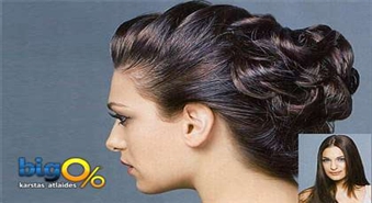 Frizūras ideja: matu sakārtojums ar franču bizītēm ar 68% atlaidi!!!