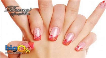 Gēla nagu pieaudzēšana salonā „Dane Spa” ar 54% atlaidi!