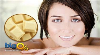 Процедура для лица „БЕЛЫЙ ШОКОЛАД” в салоне „Dzintara Pērle” со скидкой 52% всего за 12 Ls! Сладкая процедура для вашей красоты!