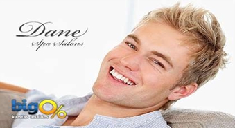 Vīriešu matu griezums + relaksējoša galvas masāža salonā „Dane Spa” ar 50% atlaidi!