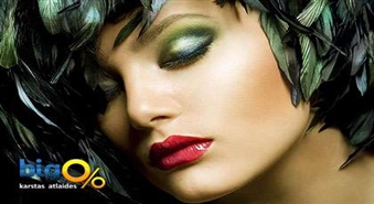 Uzacu korekcija + uzacu un skropstu krāsošana salonā „Gabriella”, tikai 3.50 Ls!