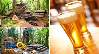 Rūķu un raganu pasaku mežs, alus degustācija un izbrauciens ar zirgiem! Ar atlaidi 50%!