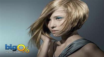 Ķīmiskie ilgviļņi + matu griezums+veidošana salonā "Paloma salons Lukss"!