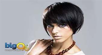 Женские стрижки с укладкой в салоне „PALOMA SALONS LUKSS” со скидкой 50%, всего за 6,00 Ls!