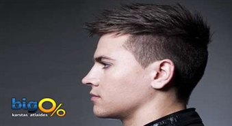 Мужская стрижка + укладка в салоне PALOMAсо скидкой 50%, только за 4,00 Ls