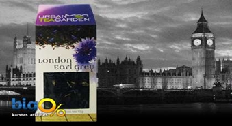 Ароматизированный черный чай Urban Tea Garden“London Earl Grey” 75 г. Только 1.32 Ls
