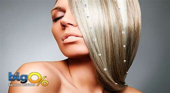 Новинка от салона "Gabriella" - стразы Swarovski для волос со скидкой 46%!