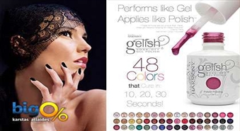 Маникюр с покрытием Gelish, который держится до 3 недель с 62% скидкой!
