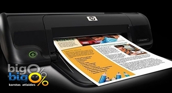 Jauns printeris  HP  Deskjet  D1663 ar 40% atlaidi no PRINTERIM.LV!