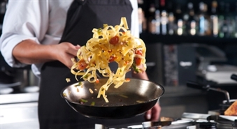 Kārdinoša itāļu maltīte izcilajā restorānā Paparazzi -50%