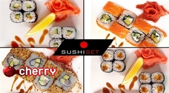 Sushi Set: богатый комплект суши (4 вида, 32 штуки) - 50%
