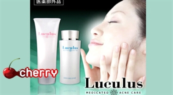 Японская косметика Luculus (лосьон + пенка) по уходу за проблемной кожей лица -30%