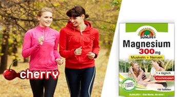 Sunlife Magnesium 300 (150 таб.) для крепких мышц и нервной системы -50%
