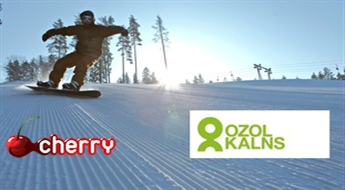 Катание на лыжах или сноуборде в парке отдыха OZOLKALNS -50%
