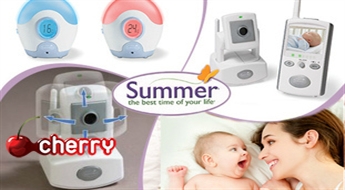 Радионяня SUMMER INFANT: аудиорация-монитор или видеомонитор до -57%