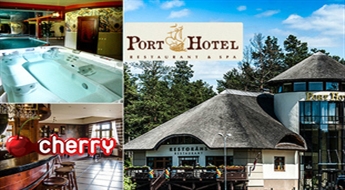 Romantiska atpūta diviem Port Hotel: superior numuriņš + cienasts + baseina un saunas apmeklējums -50%