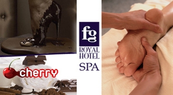 Stundu ilga Taizemes pēdu masāža ar šokolādi FG Royal Hotel SPA salonā -73%