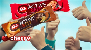 Vesela kaste AXA musli batoniņu "Active & Fit" (30 gab.) -40%