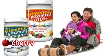 Dion: Ģimenes vitamīni 100% vai Ģimenes vitamīni Omega 3 līdz -55%