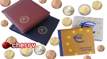 Albumi latu un eiro monētu kolekcijai