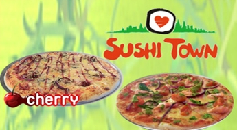 Sushi Town: пицца + напиток