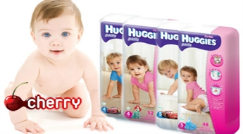 Подгузники Huggies (2 размера)