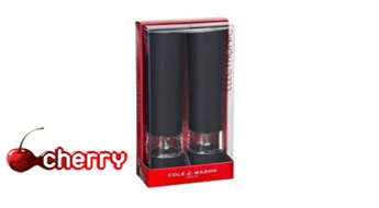 VICTORIA BLACK TOUCH ЭЛЕКТРИЧЕСКИЕ ИЗМЕЛЬЧИТЕЛИ 2ШТ. ПОДАРОЧНАЯ УПАКОВКА