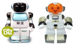 Interaktīvais robots (2 veidi)