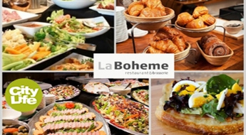 Бранч в ресторане La Boheme