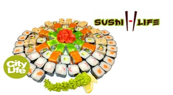 Sushi Life: suši komplekts (64 gab.)