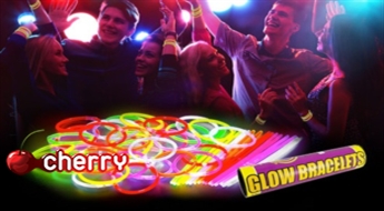 Tumsā spīdošas aproces GLOW BRACELETS