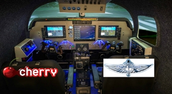 Симуляция полета в Beechcraft King Air