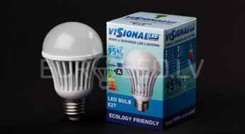 LED spuldze E27 10 W VISIONAL (5 gab.)