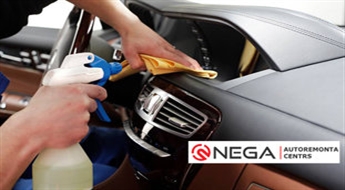 Profesionāla auto salona ķīmiskā tīrīšana -50%