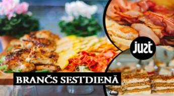 JUST Bar: SESTDIENAS brančs + grills -31%