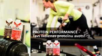 Tavs ikdienas proteīnu avots! Protein Performance dzēriens (12 gab.) -25%