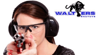 Šaušana ar īstiem kaujas ieročiem šautuvē Walters līdz -32%