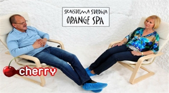 Посещение соляной комнаты в Orange SPA