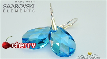 Серьги с кристаллами Swarovski Elements