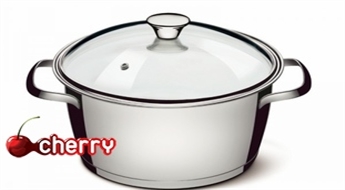 ALLEGRA КАСТРЮЛЯ 3,0L 20CM, СТЕКЛЯННАЯ КРЫШКА