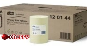M1 БУМАЖНЫЕ ПОЛОТЕНЦА UNIVERSAL MINI CENTERFEED 310,11ШТ ЖЁЛТЫЕ.1-СЛОЙН.